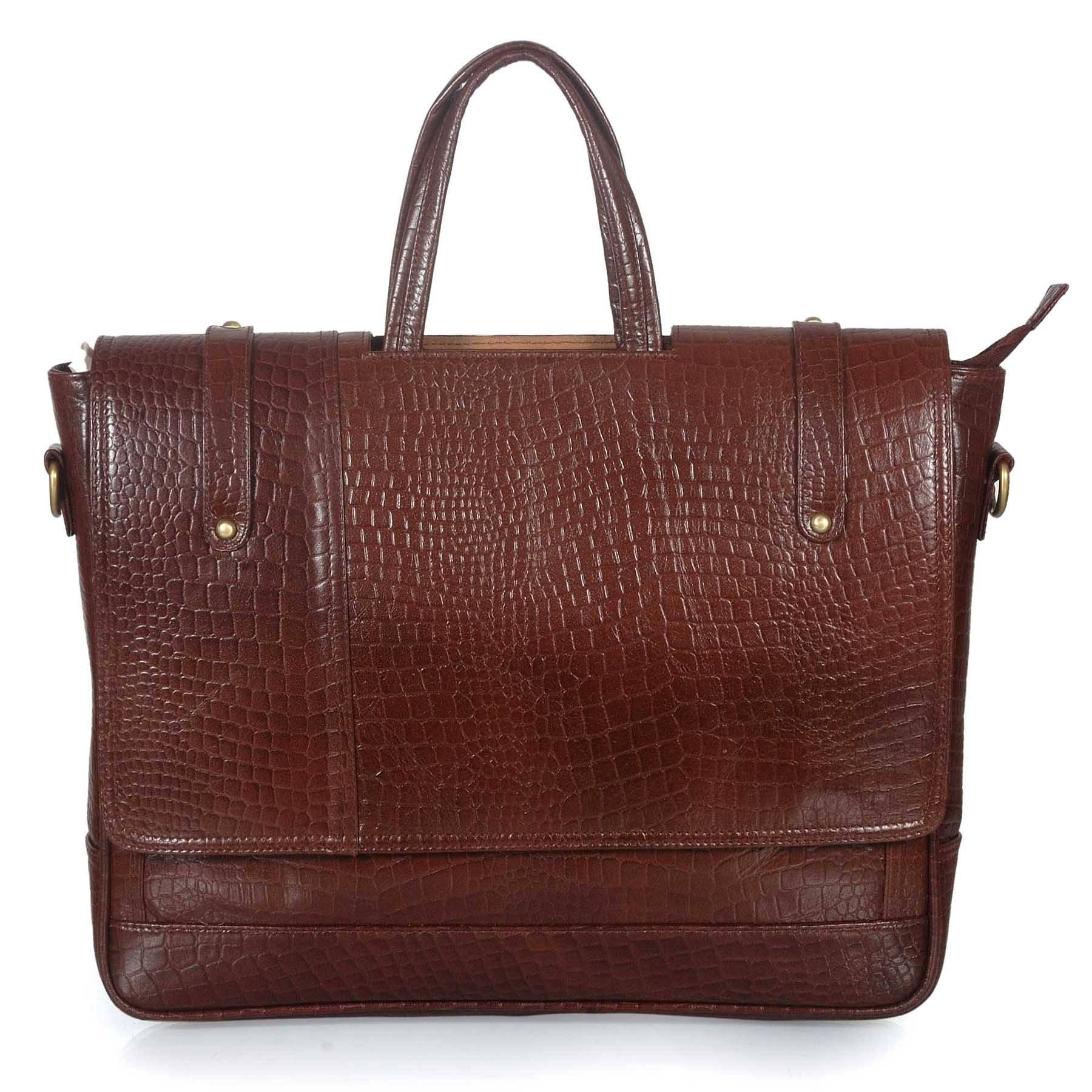 Leather Laptop Bags for Men Office - Taajoo